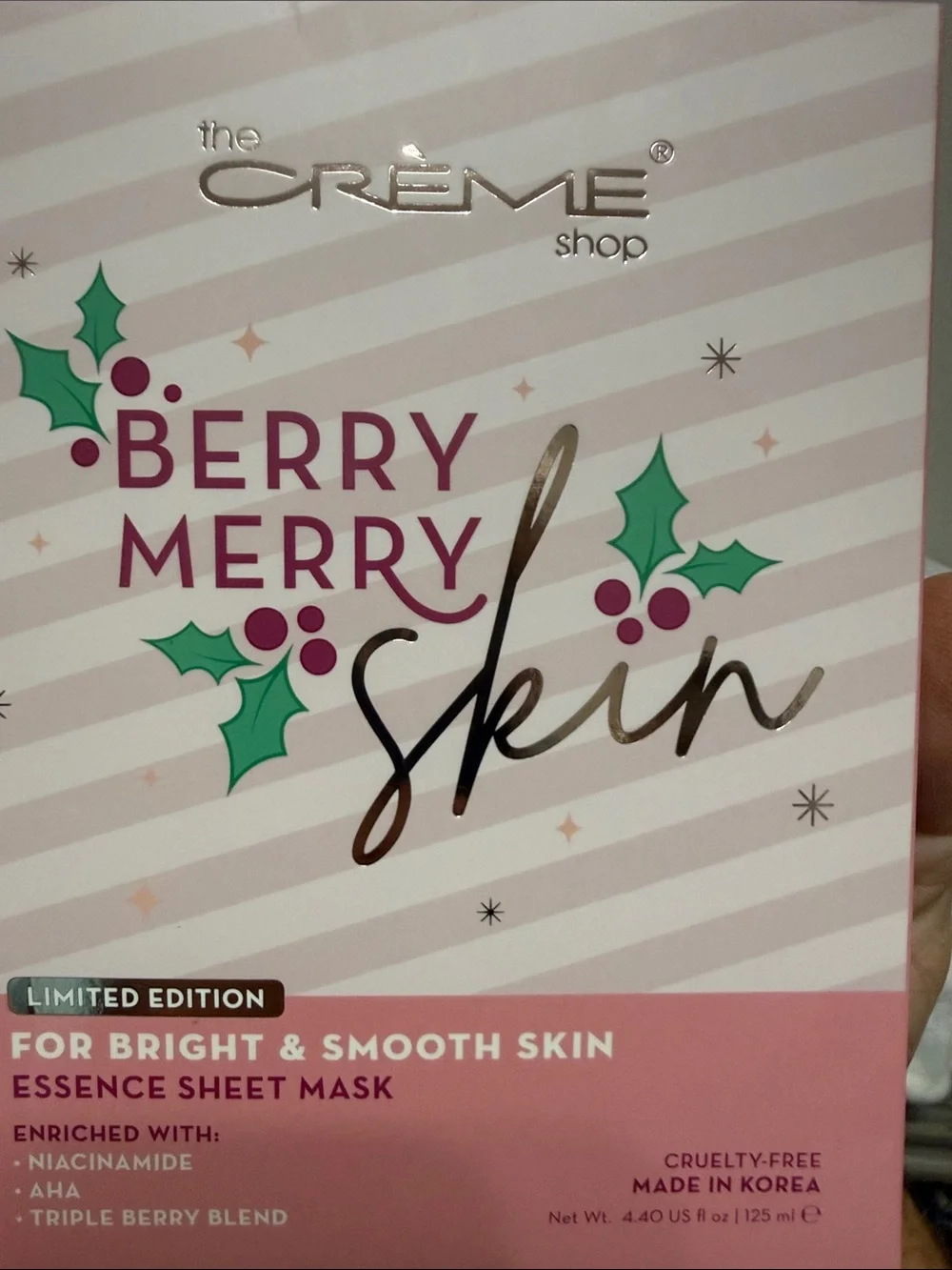 The Crème Shop Skin Patch & Sheet Bundle in Pink Face masks and hydration patch